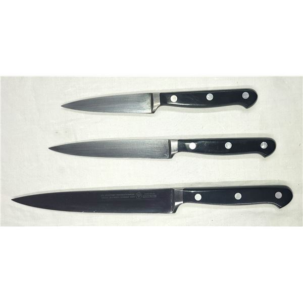 Wusthof  3 Piece Gourmet Knife Set Made in Germany - Premium Chefs Tools.