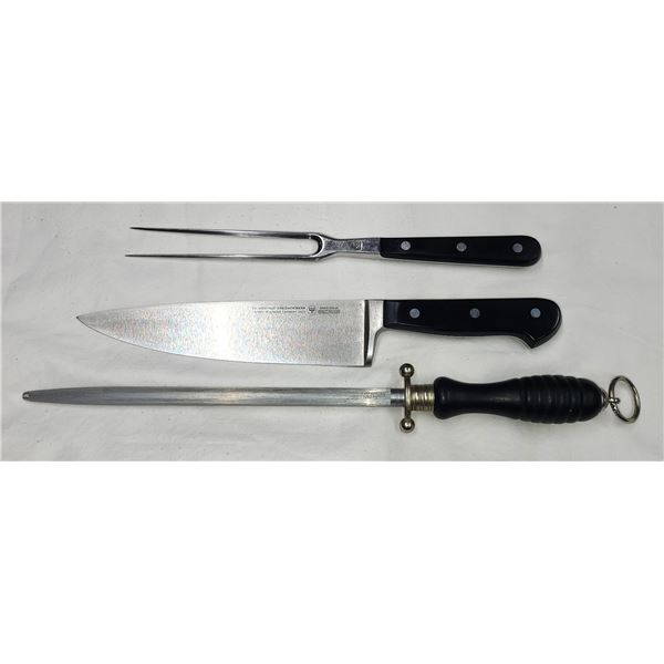 Wusthof 3 Piece Carving Knife Set - Made in Germany - Premium Chefs Tools.
