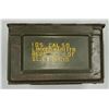 Image 1 : 50 Cal Linked Metal Vintage Ammo Can US Military