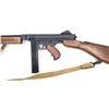 Image 3 : Thompson 1928 Machine Gun Reproduction Wood & Steel WW2 Replica