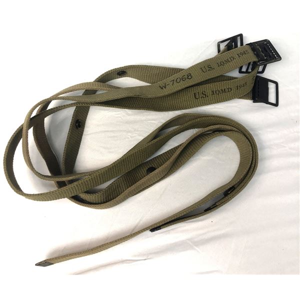 US Army Military Belts x4 - 1945