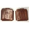 Image 2 : Leather Double Handgun MAG POUCH LOT x2