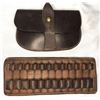 Image 1 : Leather Bullet Panel & Pouch