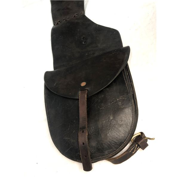 Leather SADDLE Bags - Vintage
