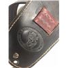 Image 3 : Tooled Leather Lefthand Holster & Bullet Belt 38 Inches