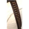 Image 5 : Tooled Leather Lefthand Holster & Bullet Belt 38 Inches