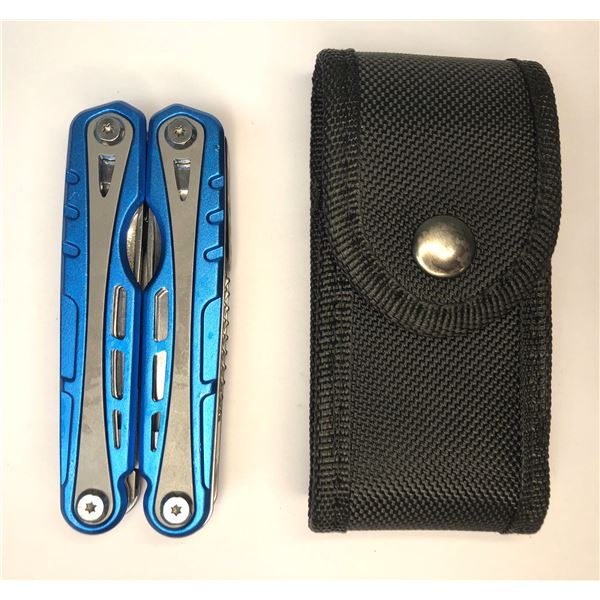 Blue Metal MULTITOOL - New w/ Sheath