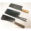 Image 2 : Lot of 3 CLEAVERS