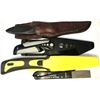 Image 1 : Lot of 3 FISHING Fixed Blade Knives