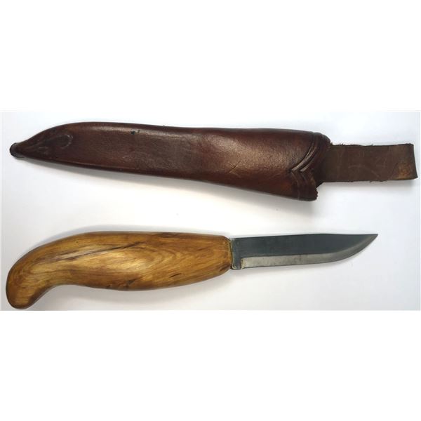 Brusletto Norway Hunting Knife w/ Sheath