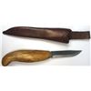 Image 1 : Brusletto Norway Hunting Knife w/ Sheath
