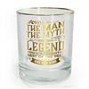 Image 1 : The MAN The MYTH - NEW Whiskey Glass