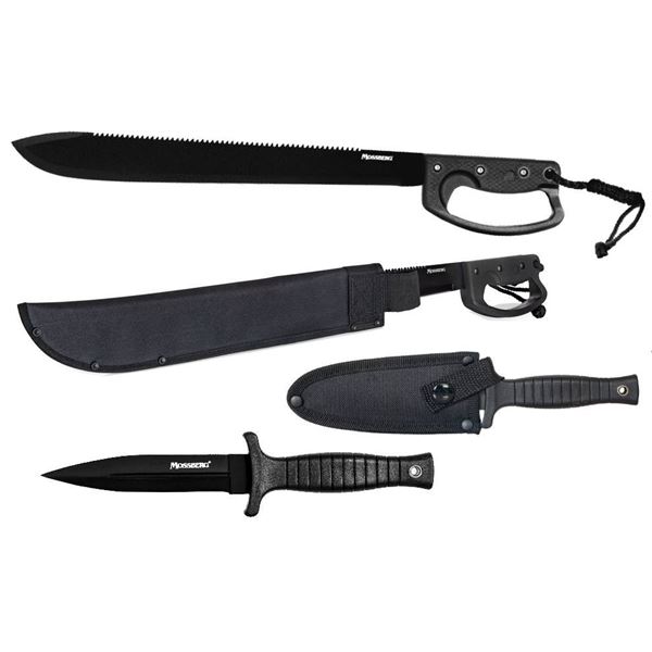 Mossberg Machete & Boot Knife Set - NEW