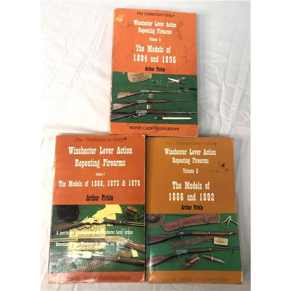Winchester Lever Action BOOKS x3