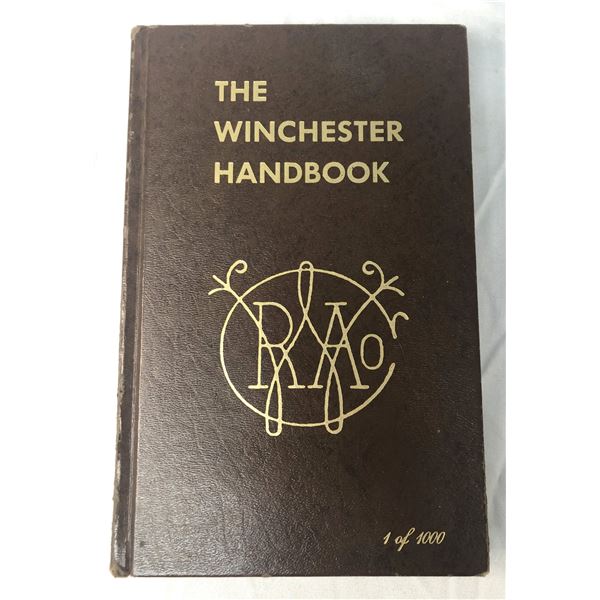 Winchester Handbook SIGNED - 1981