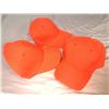 Image 1 : Orange Hunting Caps x3 NEW