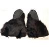 Image 2 : Musk Ox Fur Mitten Gloves - NW Mounted Police Medium / Large
