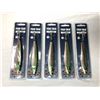 Image 1 : Minnow LURE LOT x5 - 100 Gram w/ Hook