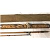 Image 11 : Antique FLY Fishing Gear - Rod Tube, Various Wood Rods & Tips