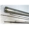 Image 5 : Antique FLY Fishing Gear - Rod Tube, Various Wood Rods & Tips