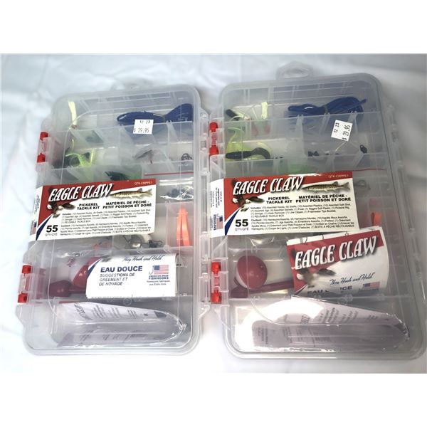 Eagle Claw Pickerel TACKLE KIT x2 - NEW