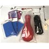 Image 1 : Fishing Supplies LOT - Hook Pads + Crab Trap Bungee + Porta Potty