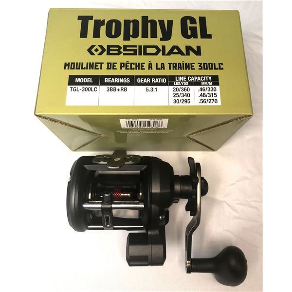 Trophy GL Obsidian 5.3:1 Reel - NEW