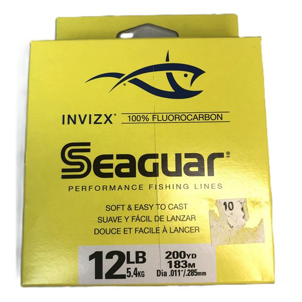 SEAGUAR Flurocarbon Fishing Line - 12LB / 200YRD
