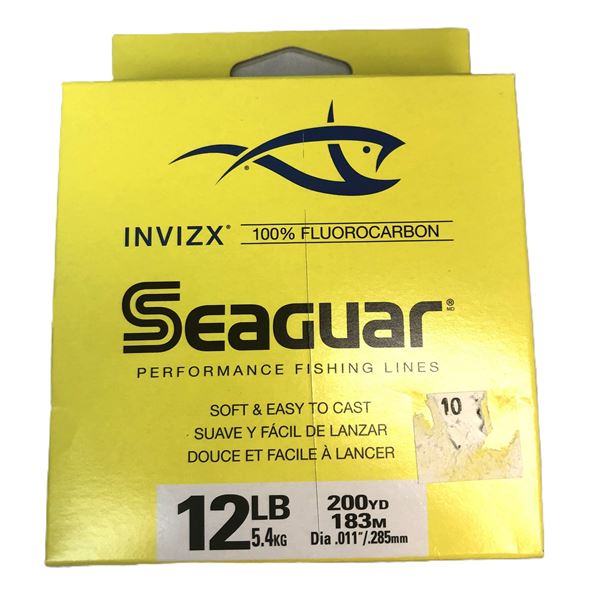 SEAGUAR Flurocarbon Fishing Line - 12LB / 200YRD