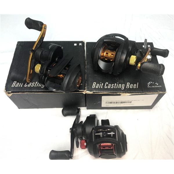 Reel LOT x3 - NEW 8.1:1 Gear Ratio