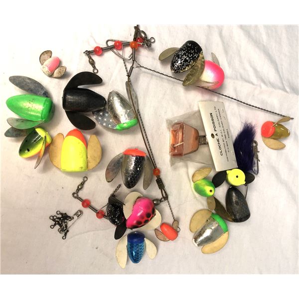 BAR Rigs, Spin N Glows Bell FISHING LOT