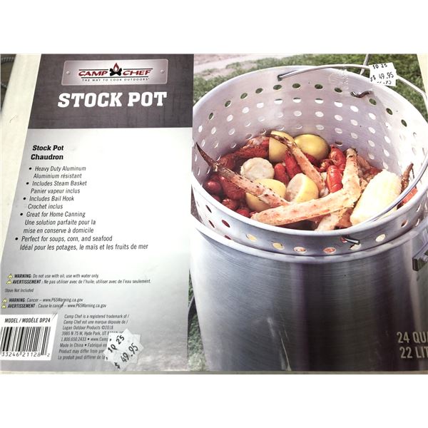 Camp Chef STOCK POT - New