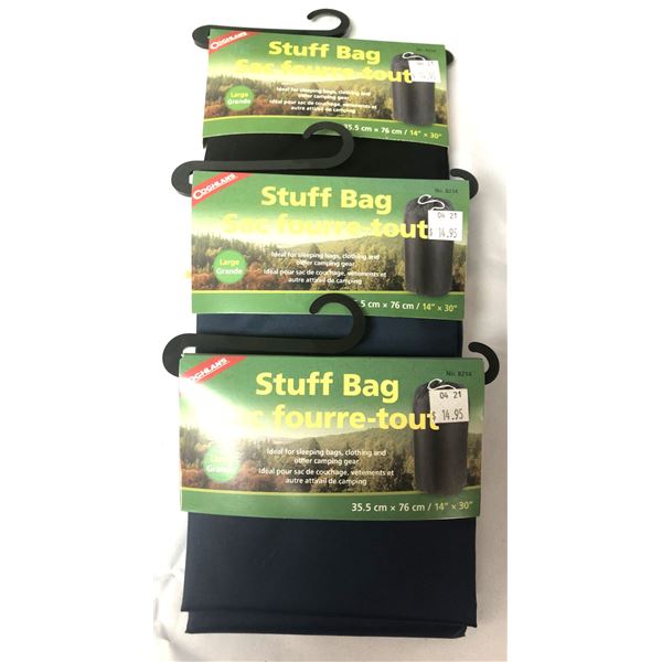 Coghlans STUFF BAG Lot x3 - NEW