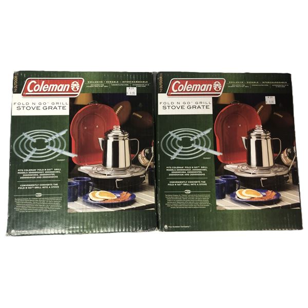 Coleman Fold N Go Grill Grate x2 - NEW