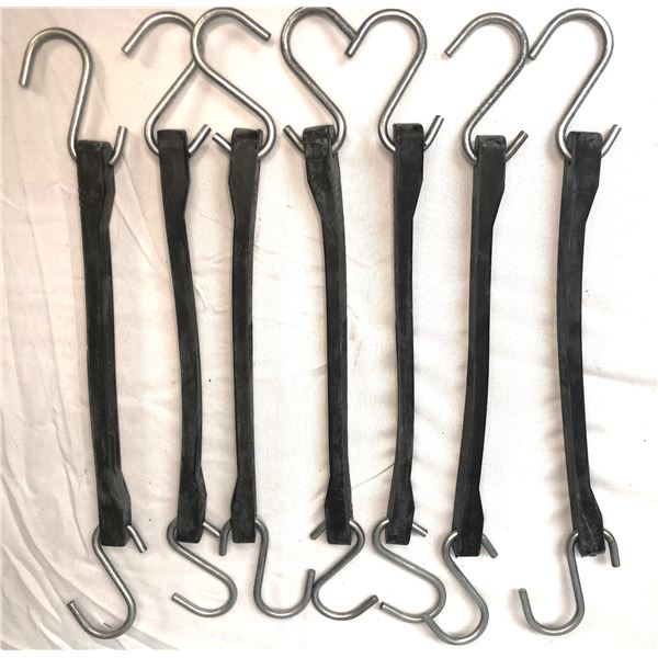 Rubber Tie Downs x 7 - NEW