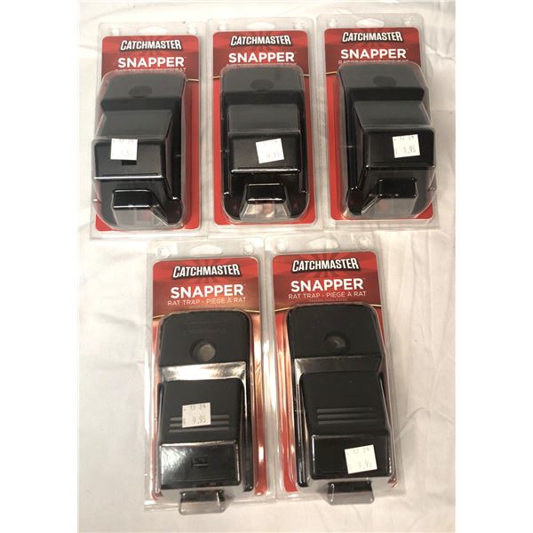 Rat TRAPS LOT x5 - New