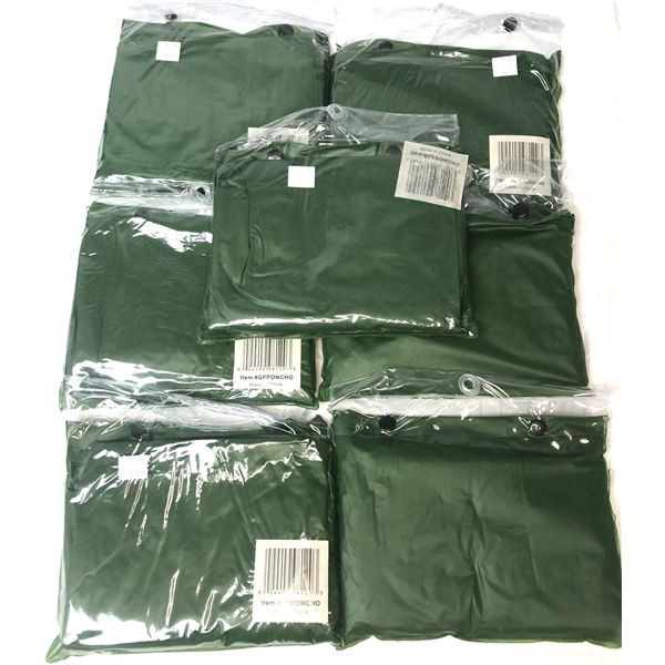 Olive Drab PONCHO LOT x7 - NEW