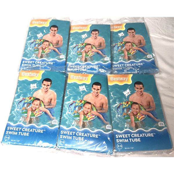 Inflatable Swim RING x6 Packs - NEW