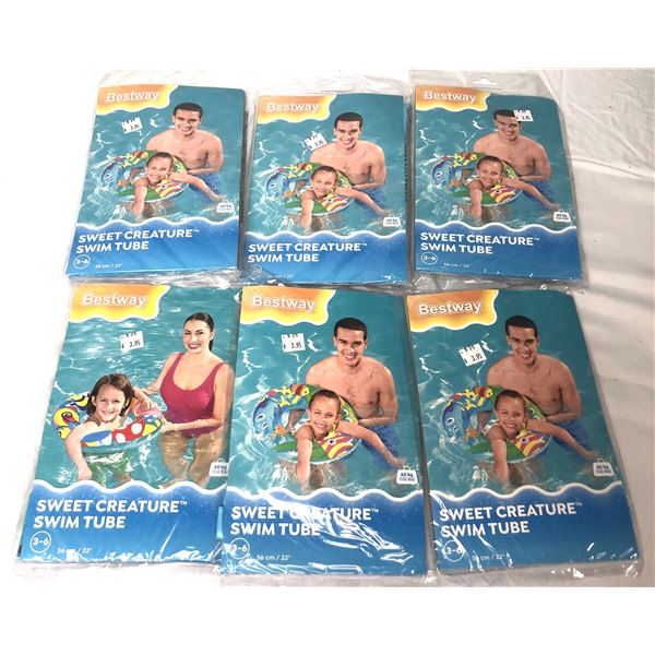 Inflatable Swim RING x6 Packs - NEW