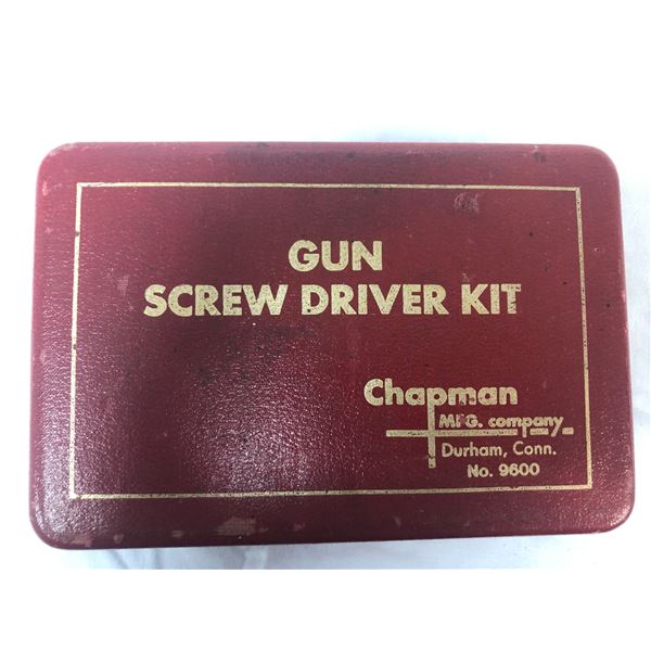 Chapman Gun Screw Driver Set