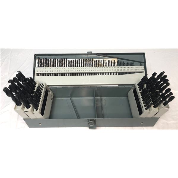 Number Drill Bits KIT w/ Fold Out Case