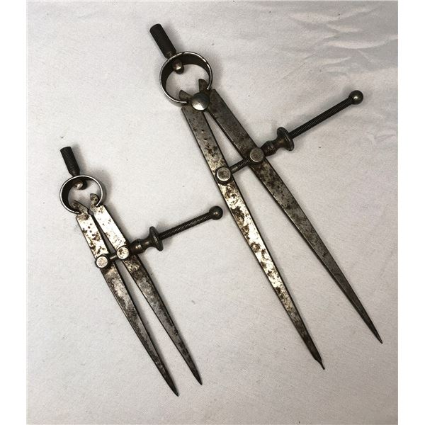 Vintage Starrett CALIPERS x2