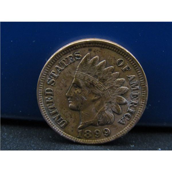 1899 Indian Head Cent, Full Liberty - High Grade!