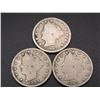 Image 1 : 1907, 1908, 1909 Liberty Head V Nickels