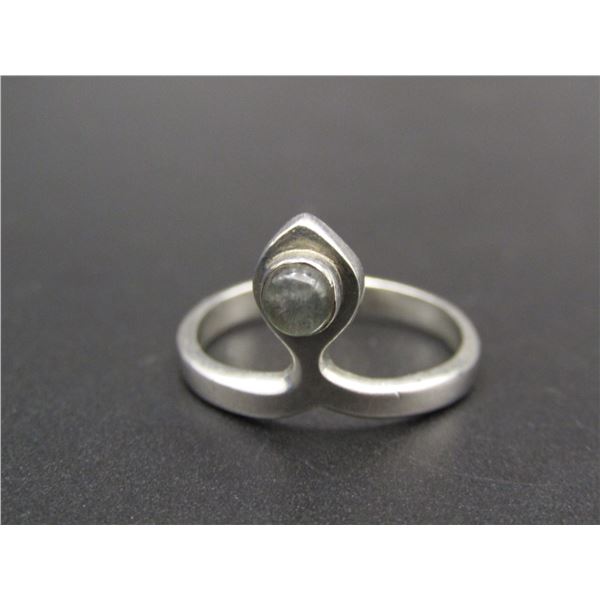 Vintage Sterling Silver Larmiar Bypass Style Ring, Size 7
