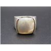 Image 1 : Vintage Sterling Silver Mother of Pearl Ring Size 7