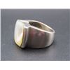 Image 3 : Vintage Sterling Silver Mother of Pearl Ring Size 7