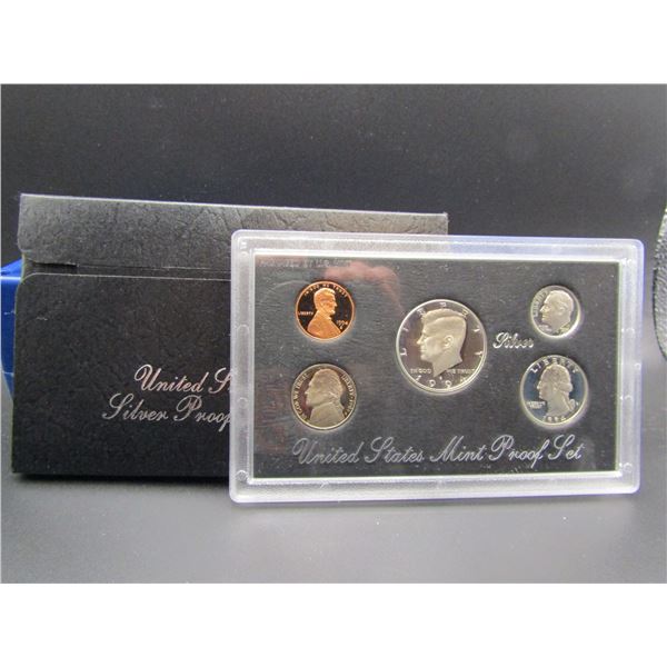 1994-S US Mint 90% Silver Proof Set OGP/COA
