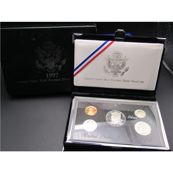 1997-S US Mint 90% Silver Proof Set. OGP/COA