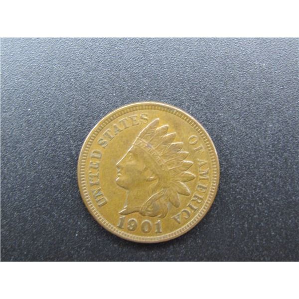 1901 HIGH GRADE Indian Head Cent